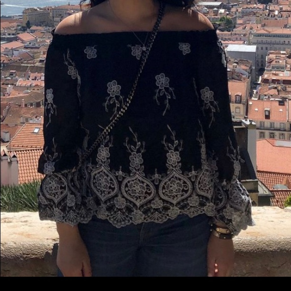 off the shoulder top